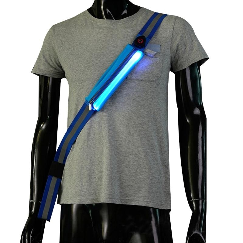 Running Visibility Gear - T3LB – ceinture réfléchissante LED haute