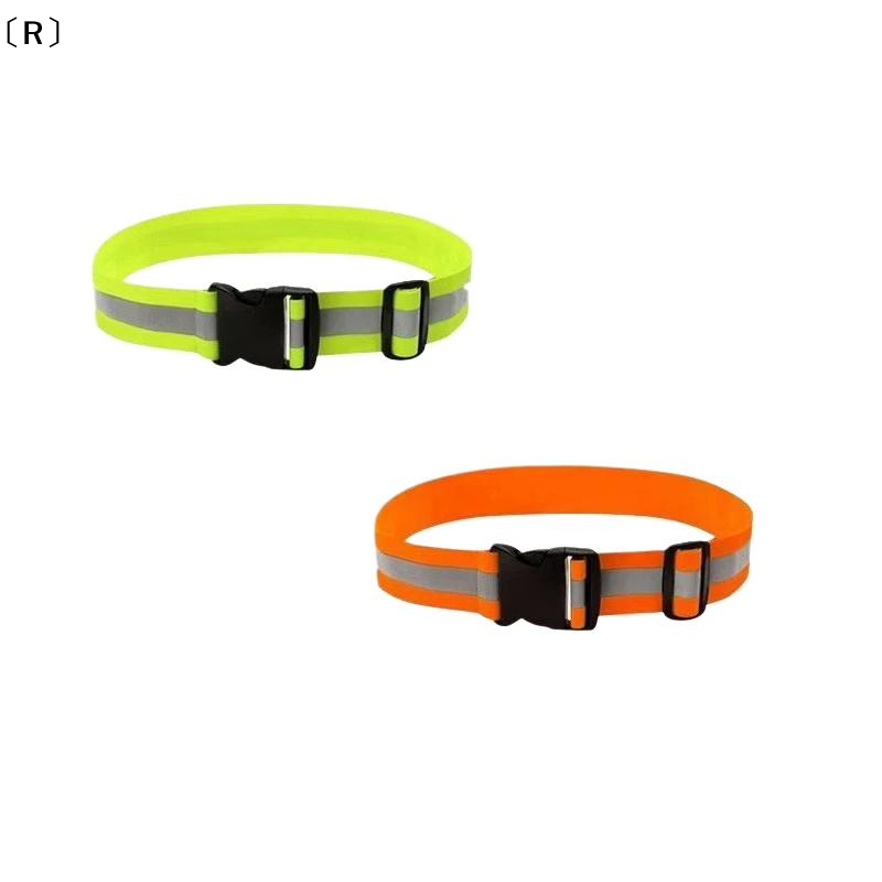 Running Visibility Gear - Ceintures élastiques réfléchissantes réglables pour la