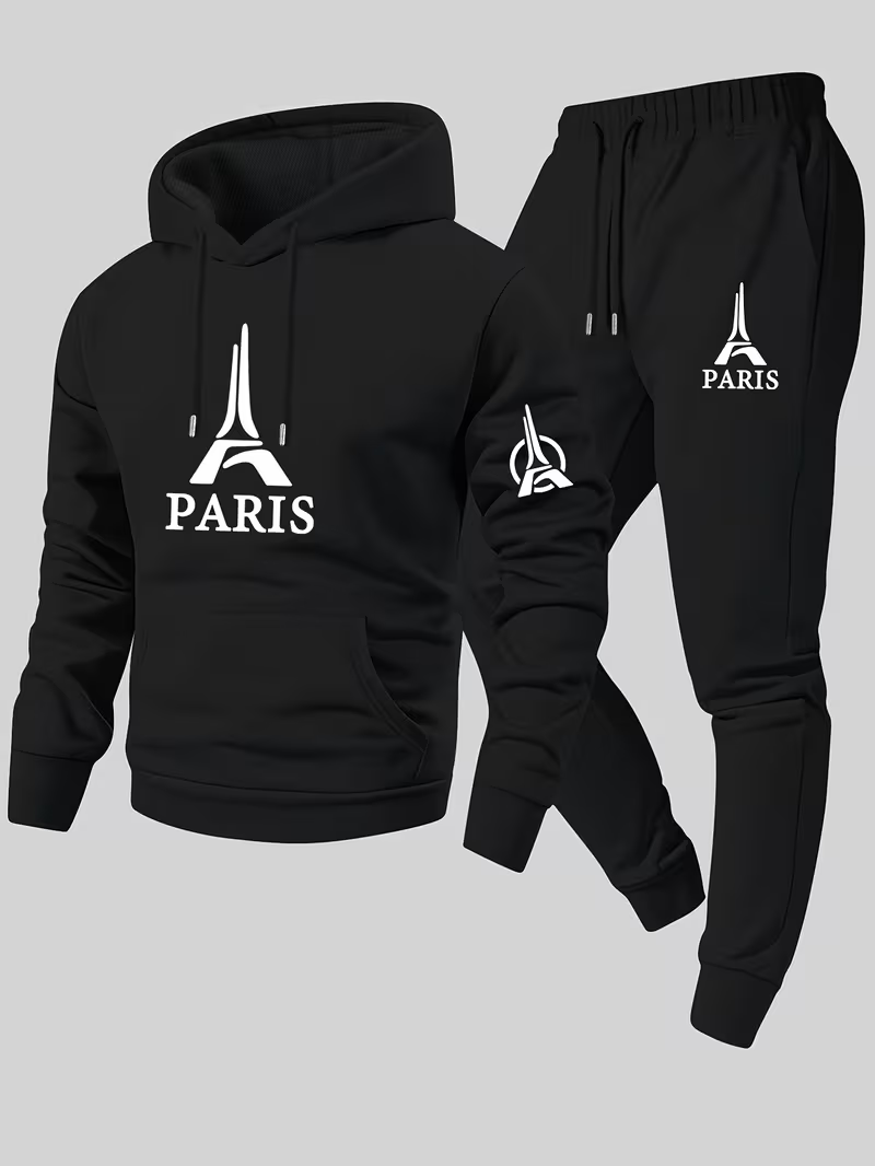 Running Gear Autumn - Ensemble deux pièces décontracté urbain pour