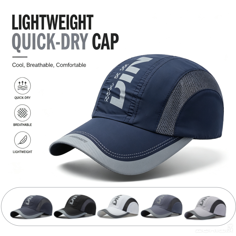 Running Cap Mesh - Casquette de sport à séchage rapide