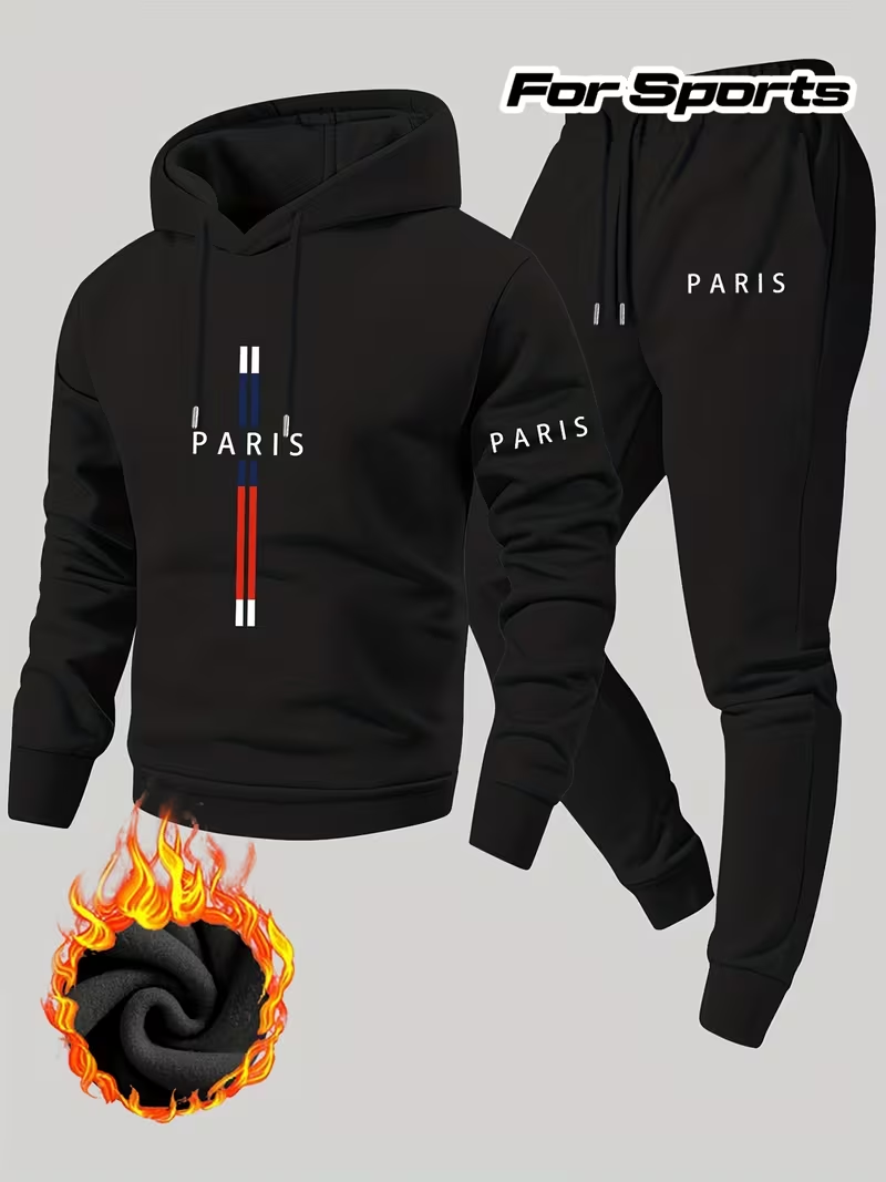 Running Gear Autumn - Ensemble deux pièces décontracté urbain pour