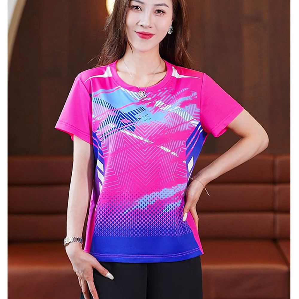 Running Gear Plus Size - T-shirt de yoga pour femmes, vêtement