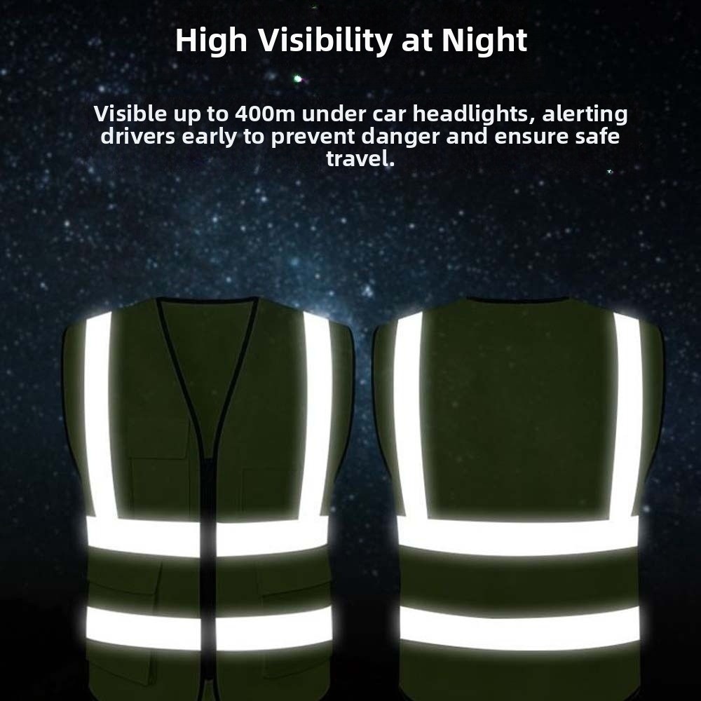 Running Visibility Gear - Gilet réfléchissant haute visibilité, vêtements de