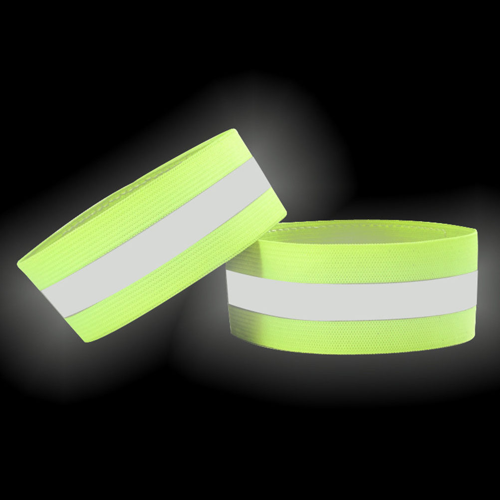 Running Visibility Gear - 4 bracelets réfléchissants haute visibilité, bandes