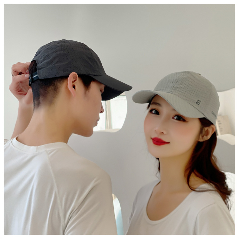 Running Cap Mesh - Casquettes de course unisexes, 2 pièces,