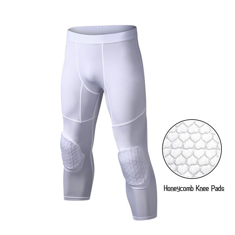 Running Gear Knee - Leggings de compression rembourrés avec genouillères