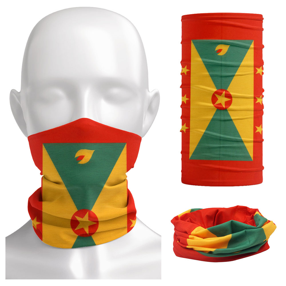 Running Gear Autumn - Grenada Feel Pattern Face Bandana pour