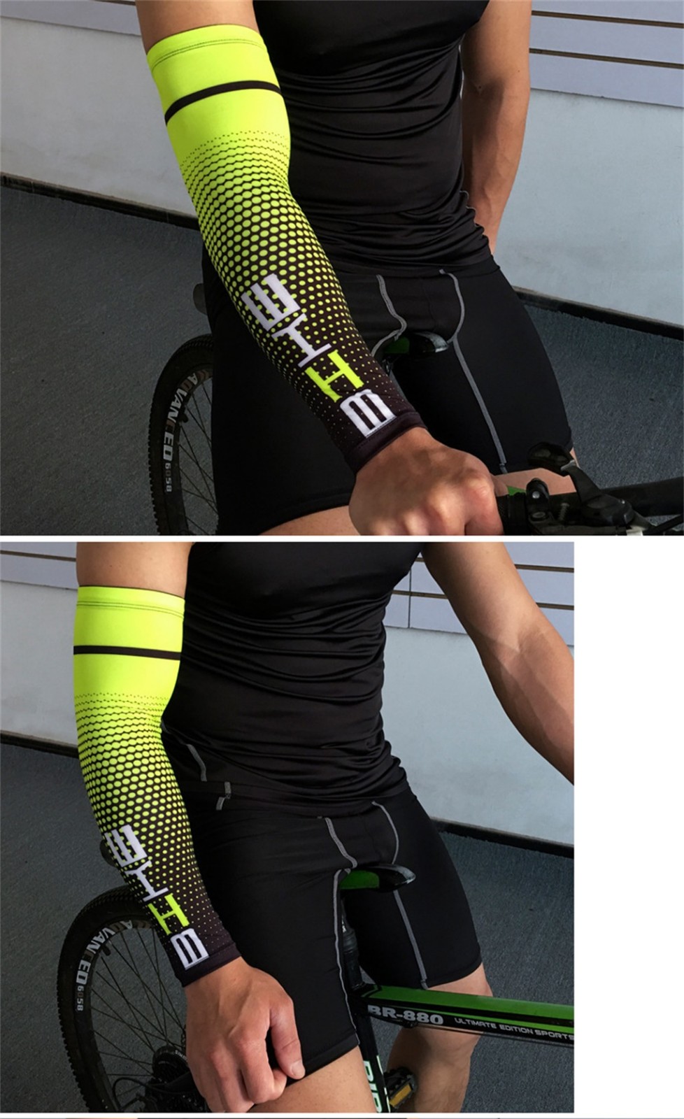 Manchon de compression dégradé - Running Gear Autumn avis et prix