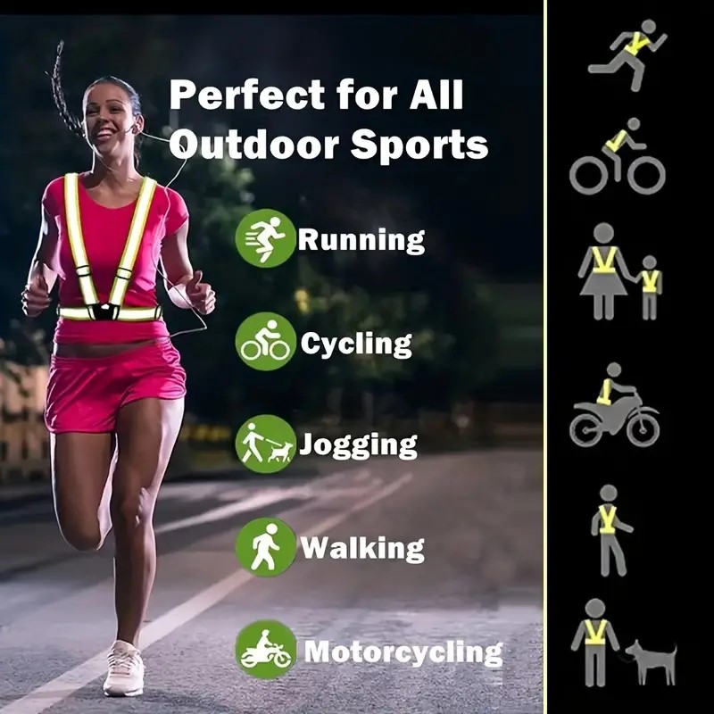Gilet réfléchissant, équipemen - Running Visibility Gear avis et prix