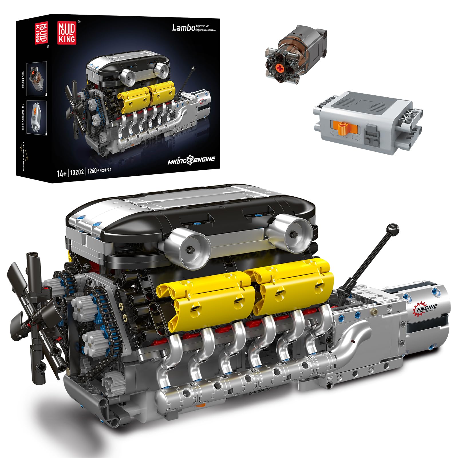 Kit de modèle de moteur V12 qu - Running Gear Engine avis et prix