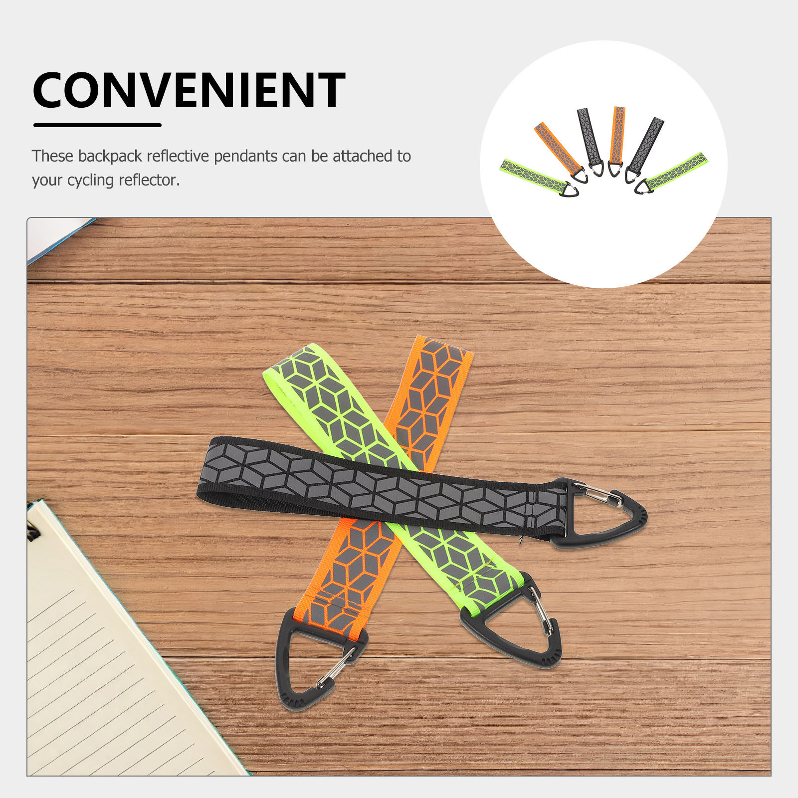 6 porte-clés réfléchissants, b - Running Visibility Gear avis et prix