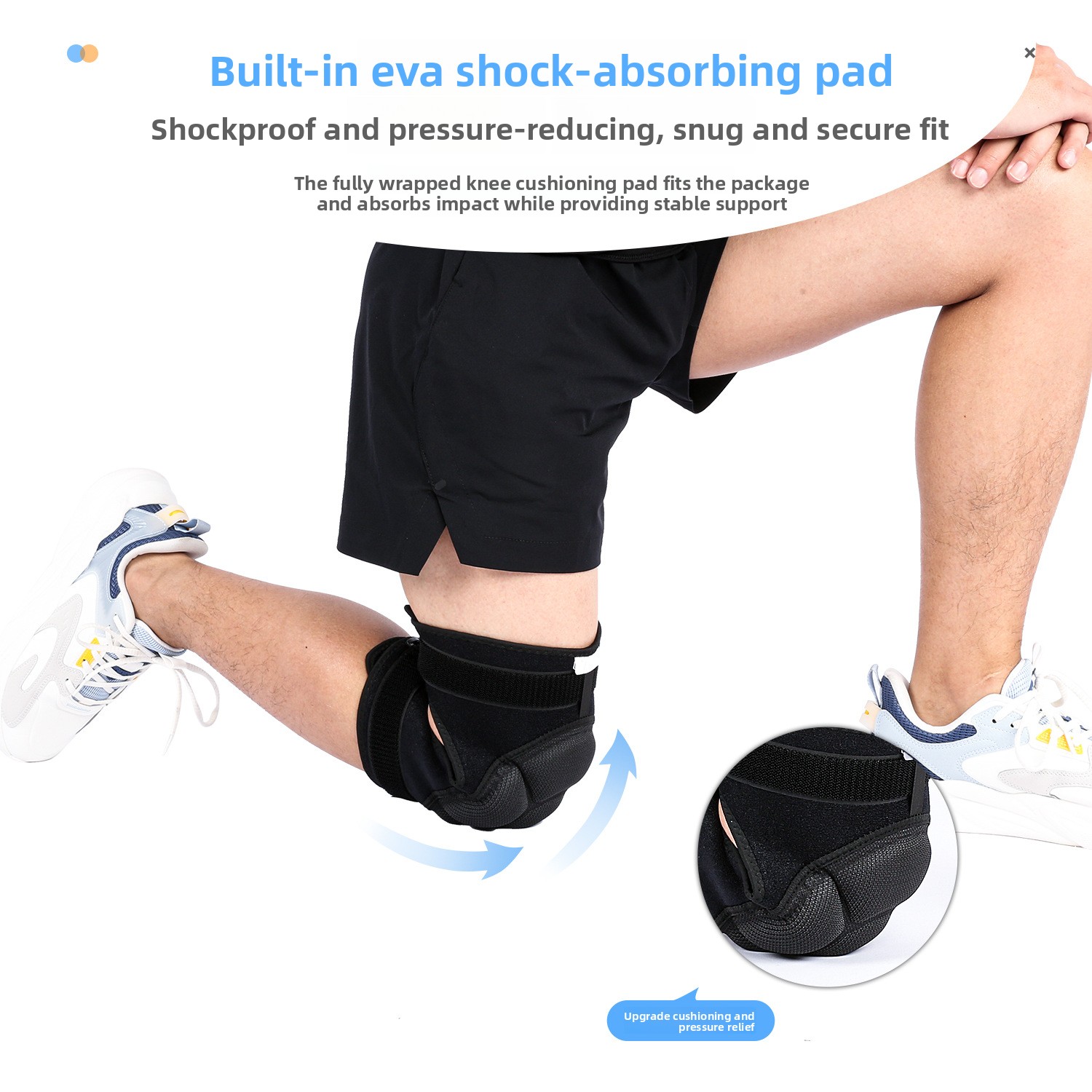 Genouillères pour la course à  - Running Gear Knee avis et prix