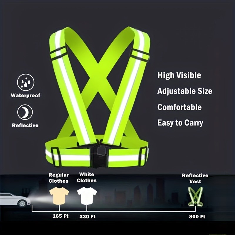 Gilet de sécurité réfléchissan - Running Visibility Gear avis et prix